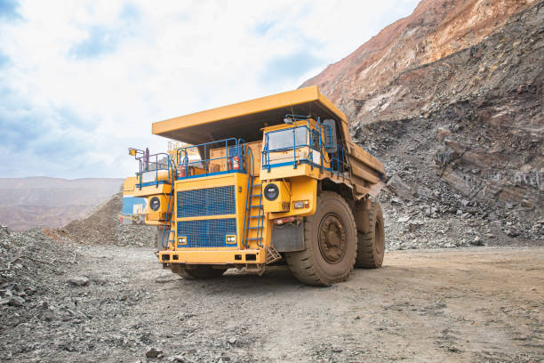 Ore mining equipment and machinery.