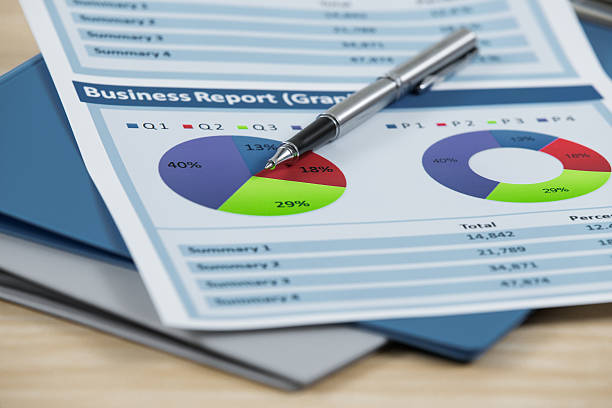 Business graph analysis report. Accounting
